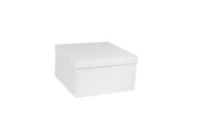 GIFT BOXES WHITE 25x25x14cm